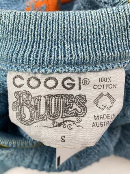 COOGI クージー 3Dニット セーター L 総柄 緑 赤 青 COOGI COOGI クージー 3Dニット セーター L 総柄 緑 赤 青 COOGI