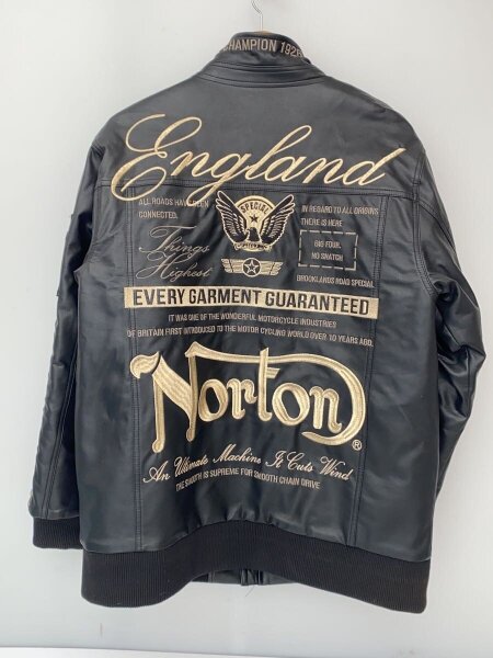 NORTON(ノートン) / シングルライダースジャケット/XL/フェイクレザー