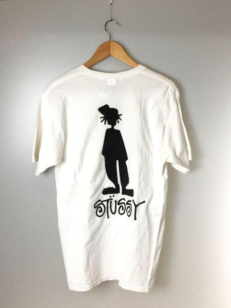 古着 stussyTシャツ STUSSY(ステューシー) / Tシャツ/M/コットン/BLK/袖黄ばみ有 | 古着の