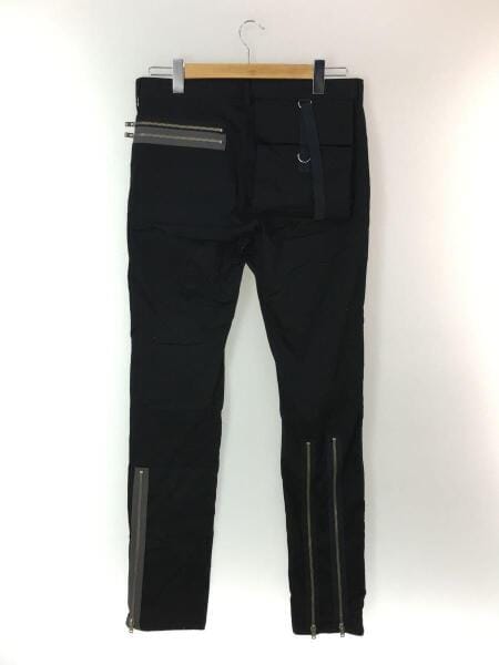 UNDERCOVER  19SS 前裾ジップストレッチスリム レザー パンツ UNDERCOVER 19SS 前裾ジップストレッチスリム レザー パンツ