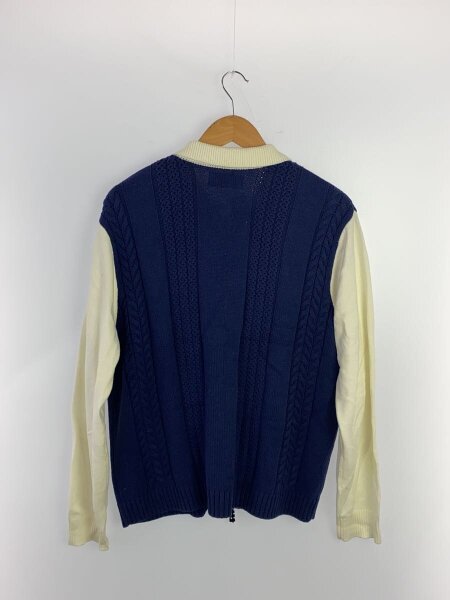 BoTT(ボット) / Zip Up Polo//カーディガン(厚手)/M/コットン/NVY 