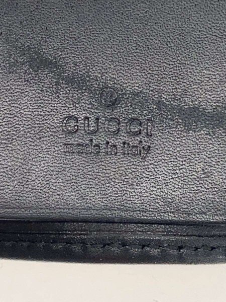 GUCCI(グッチ) / GGキャンバス/キーケース/キャンバス/BLK/総柄/メンズ