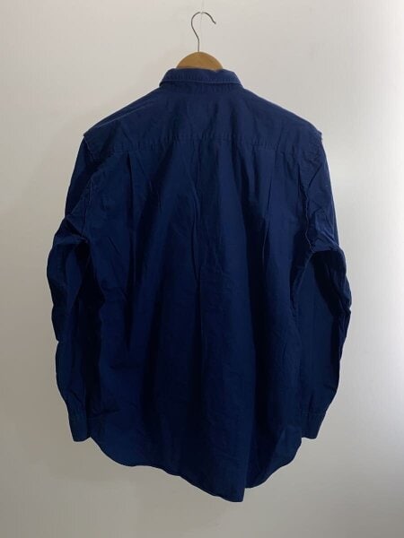 COMME des GARCONS HOMME PLUS EVER GREEN / 長袖シャツ/S/コットン/NVY/PT-B211 COMME des GARCONS HOMME PLUS EVER GREEN(コムデギャルソンオム