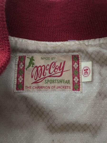 McCOY(マッコイ) / 旧マッコイ/50S RAGLAN SLEEVE MAYWOOD WILDCATS