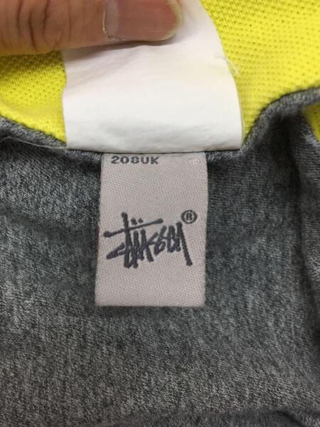 STUSSY(ステューシー) / 7分袖カットソー/L/コットン/GRY/リバーシブル 