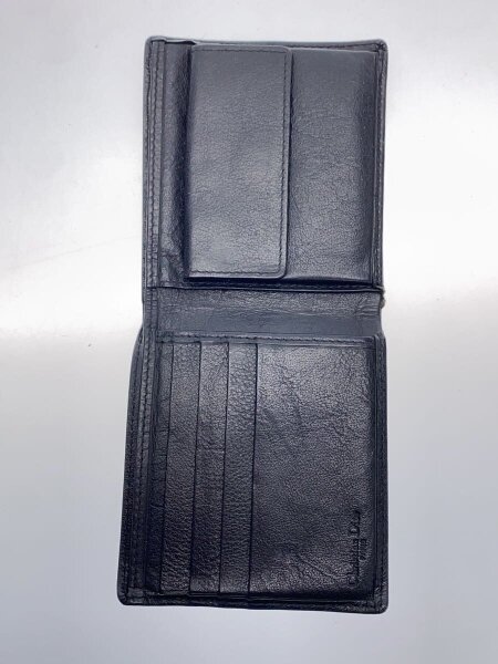 Christian Dior(クリスチャンディオール) / 2つ折り財布/レザー/BLK 
