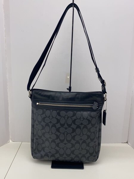 COACH(コーチ) / ショルダーバッグ_シグネチャー/PVC/BLK | 中古品の