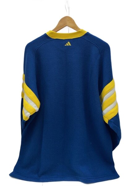 adidas / 90s/デサント期/ニット/M-L/アクリル/BLU/AA-8324 adidas(アディダス) / 90s/デサント期/ニット/M-L/アクリル/BLU/AA