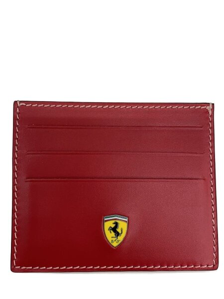 Ferrari(フェラーリ) / カードケース&キーホルダーセット/レザー/RED 