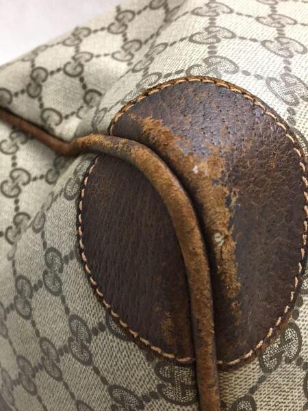 GUCCI(グッチ) / ボストンバッグ/PVC/BRW/総柄/スレ | 中古品の販売