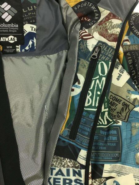 Columbia(コロンビア) / ダウンジャケット/M/ポリエステル/BLK/総柄