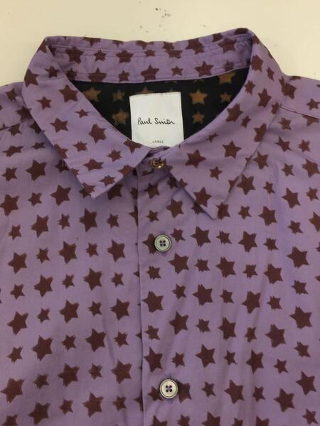 Paul Smith(ポールスミス) / 20SS/スターシャツ/長袖シャツ/L/コットン 