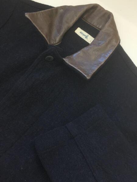 45rpm(フォーティーファイブアールピーエム) / ジャケット/襟レザー