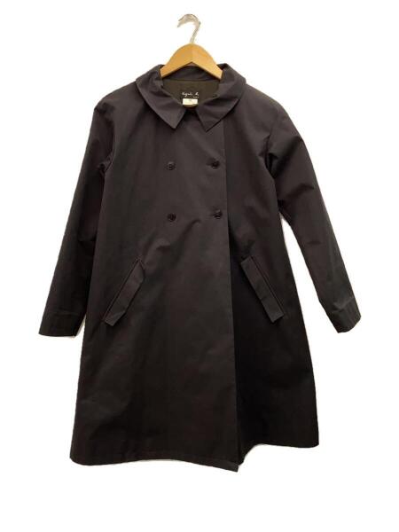 agnès b. ブラックトレンチコート 36 agnes b.（トレンチコート）のフリマアイテム一覧