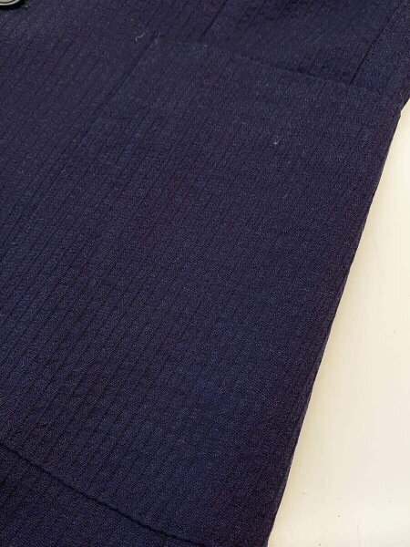 STRASBURGO / テーラードジャケット/シアサッカー/サイドベンツ/44/ウール/NVY/st/82211/2// STRASBURGO(ストラスブルゴ) / テーラードジャケット/シアサッカー