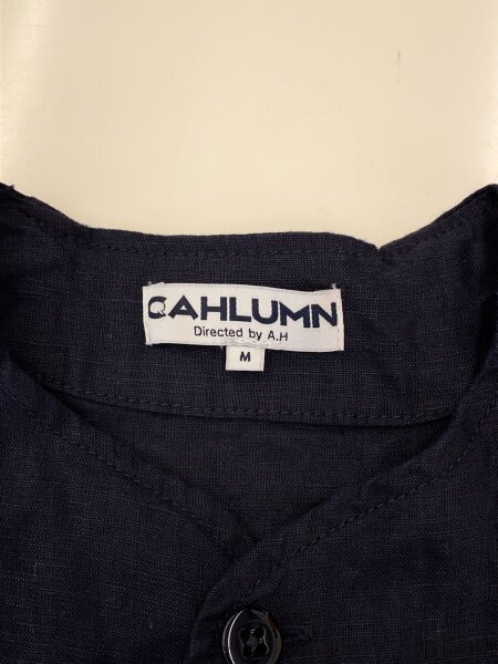 CAHLUMN(カウラム) / 半袖シャツ/M/リネン/NVY/1009390900003 | 古着の