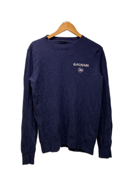 BALMAIN(バルマン) / ニット・セーター(厚手)/L/カシミア/NVY// | 古着 