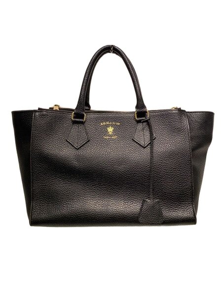 A.D.M.J.(エーディーエムジェイ) / ハンドバッグ/レザー/BLK | 中古品 