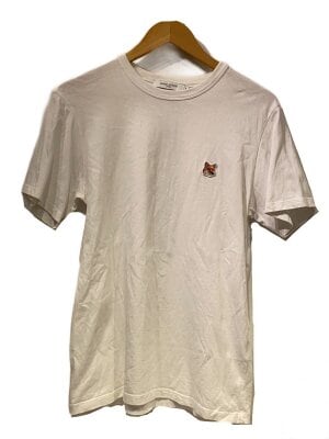 MAISON KITSUNE(メゾンキツネ) / Tシャツ/XS/コットン/WHT/無地