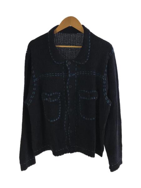 PHINGERIN(フィンガリン) / カーディガン(厚手)/M/コットン/ネイビー  
