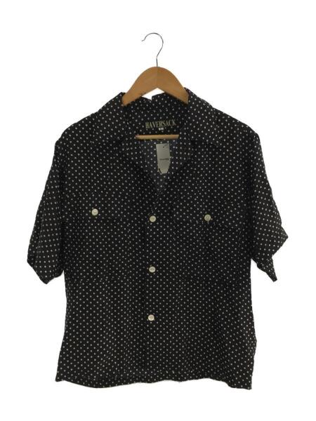 HAVERSACK(ハバーサック) / Silk Dot Shirt/半袖シャツ/L/シルク 