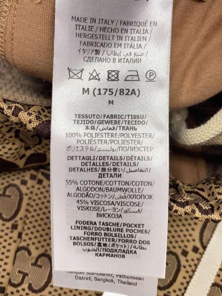 GUCCI(グッチ) / 23ss/ボトム/M/ポリエステル/BEG/総柄/722999 XJE10