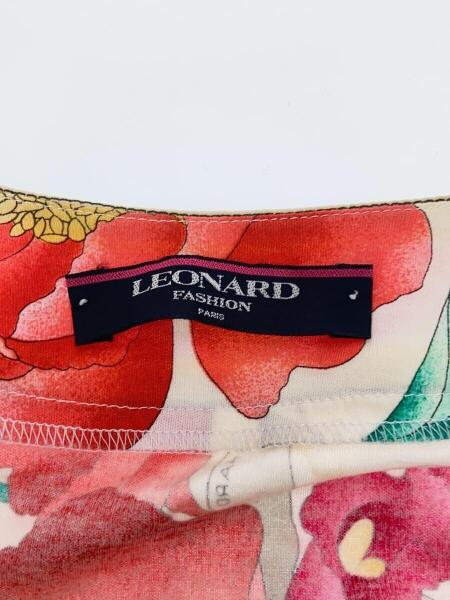 LEONARD(レオナール) / 半袖シャツ/M/コットン/マルチカラー/花柄/色 
