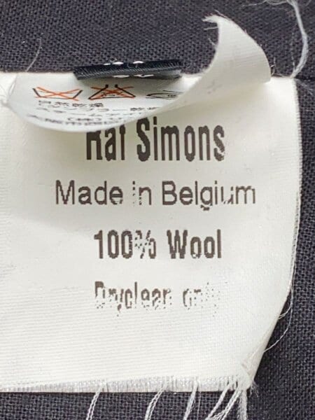 RAF SIMONS(ラフシモンズ) / 02AW/Virginia Creeper期/テーラード