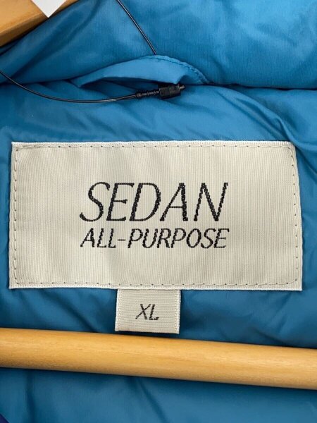 SEDAN ALL-PURPOSE / ダウンベスト/XL/ナイロン/BLU/無地/SD23F-JK01// SEDAN ALL-PURPOSE(セダンオールパーパス) / クラシックダウンベスト