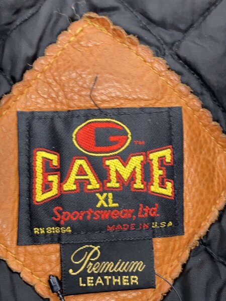 GAME sportswear(ゲームスポーツウェア) / 90s/スタジャン/--/--/BLK