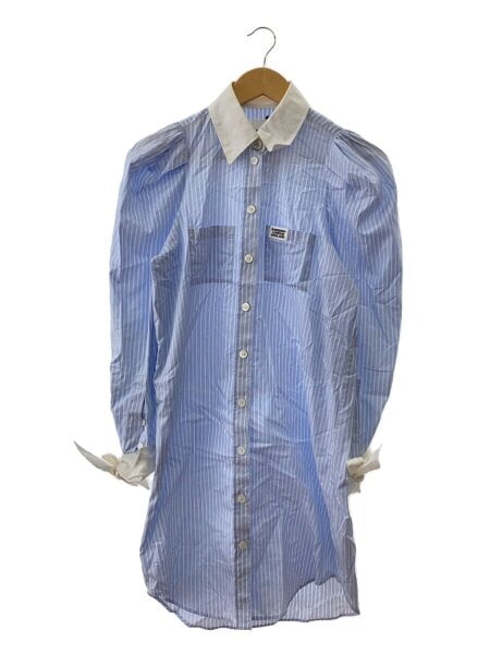 BURBERRY LONDON(バーバリーロンドン) / 長袖ブラウス/34/コットン/BLU 