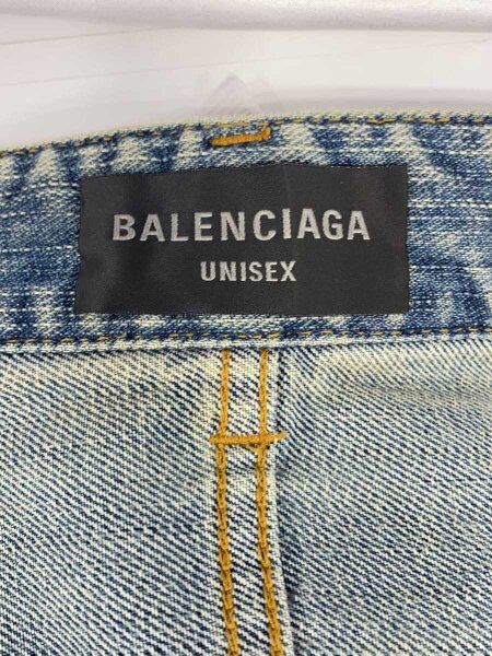 BALENCIAGA(バレンシアガ) / 25SS/PULL-UP TROUSERS/ボトム/S/デニム 
