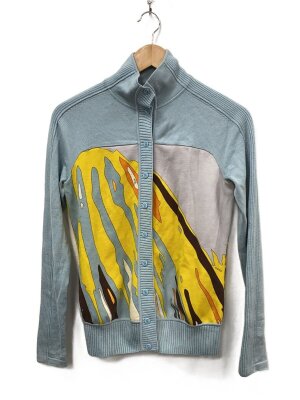 新品未使用　エミリオ・プッチ 革　ウール　ライダース　ジャケット EMILIO PUCCI（エミリオプッチ）の古着・中古品の通販サイト セカンド