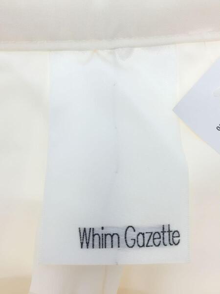 Whim Gazette(ウィムガゼット) / ボトム/38/ポリエステル/WHT