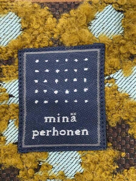 mina perhonen(ミナペルホネン) / moss rose/エッグバッグ/シルク/CML 