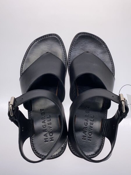MARGARET HOWELL(マーガレットハウエル) / サンダル/24cm/BLK/レザー 