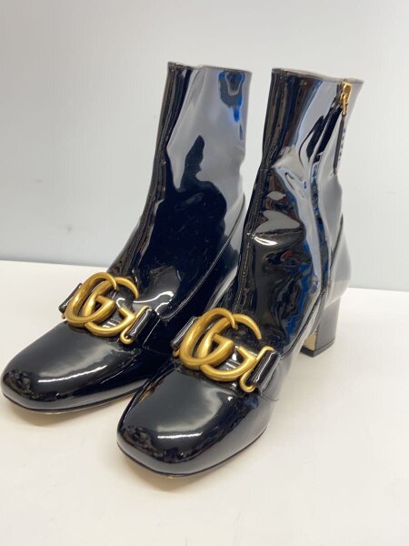 GUCCI(グッチ) / ブーツ/36/BLK/エナメル/524658 | 中古品の販売・通販 