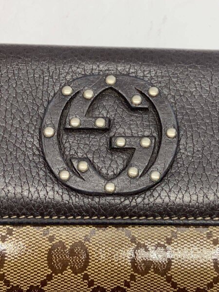 GUCCI(グッチ) / 長財布/レザー/GLD/総柄/レディース/2120 804781609 
