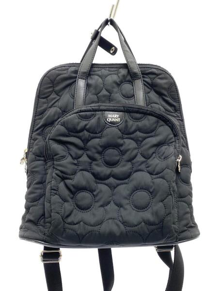 MARY QUANT(マリークワント) / リュック/ナイロン/BLK/花柄 | 中古品の 