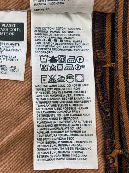 Levi's RED(リーバイスレッド) / オーバーオール/S/コットン/BRW