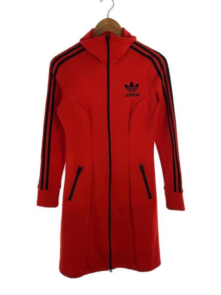 adidas(アディダス) / 長袖ワンピース/L/ポリエステル/RED/ジャージ