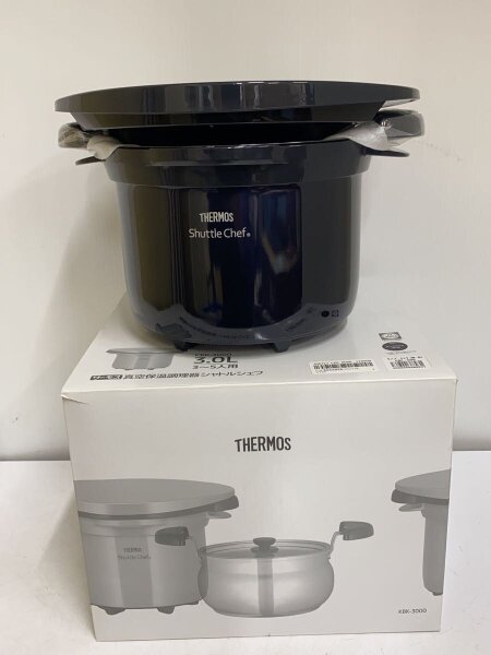 THERMOS サーモス 真空保温調理器 シャトルシェフ KBK-3002 ブラック 