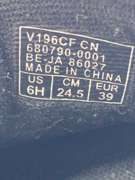 VANS(バンズ) / ローカットスニーカー/24.5cm/BLK/スウェード/V196CF