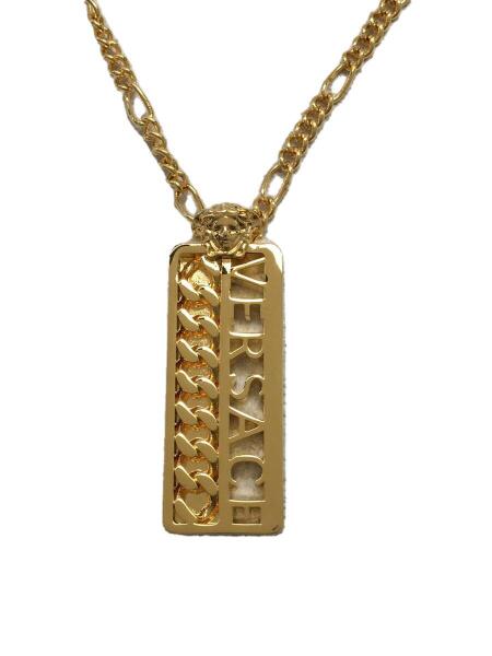 VERSACE(ヴェルサーチェ) / グレカロゴネックレス/--/GLD/トップ有 