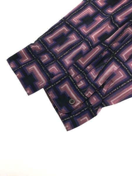 Iroquois イロコイ 総柄 長袖 シャツ EYES DYE BIG SH Iroquois イロコイ 総柄 長袖 シャツ EYES DYE BIG SH