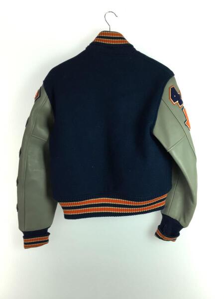 フルデコ】スタイルアイズ アワードジャケット 袖レザー 38 スタジャン