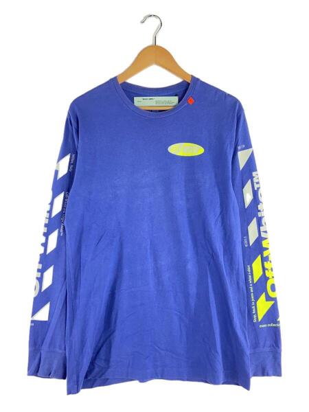 OFF-WHITE(オフホワイト) / 19SS/DIAG SPLIT LOGO L/S TEE/長袖Tシャツ 