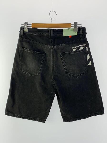 OFF-WHITE(オフホワイト) / ショートパンツ/32/デニム/BLK 