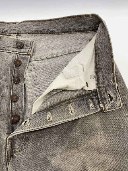 Levi's(リーバイス) / USA製/ストレートパンツ/31/デニム/BLK/501-0658