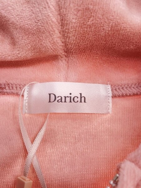 Darich(ダーリッチ) / ラインベロアショートフーディ/FREE/コットン